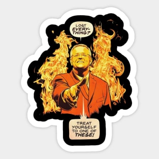 MORRISONFIREtreat your self to the one these Sticker